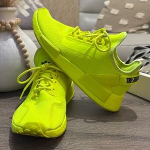 adidas Neon Yellow Athletic Shoes